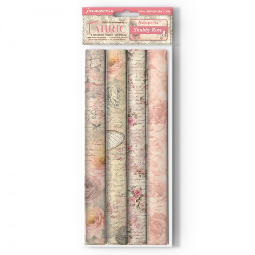 Shabby Rose - Fabric Sheets Pack