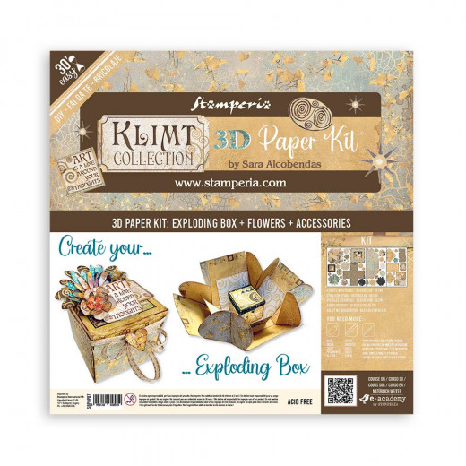 3D Paper Kit  - Klimt