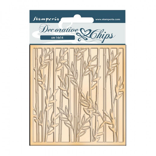 Stamperia Decorative Chips - Sir Vagabond in Japan Bamboo