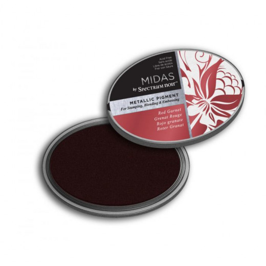 Spectrum Noir Midas Metallic Ink Pad - Red Garnet