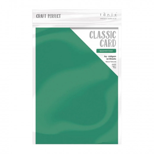 Craft Perfect Classic Card - Spearmint Green