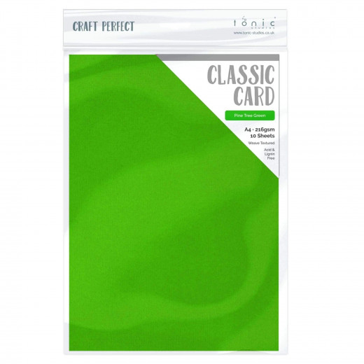 Craft Perfect Classic Card - Pine Tree Green