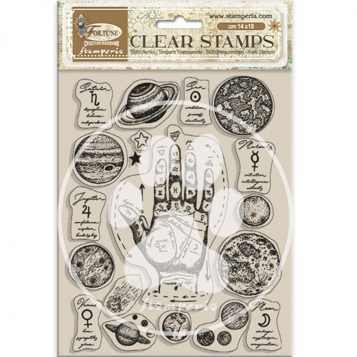 Stamperia Clear Stamps - Fortune - Elements