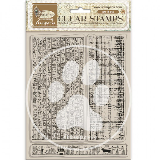Stamperia Clear Stamps - Fortune - Egypt