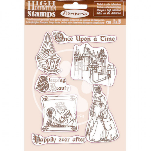 Cling Stamps - Sleeping Beauty Once Upon a Time