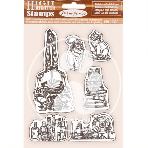 Cling Stamps - Lady Vagabond Lifestyle air ship