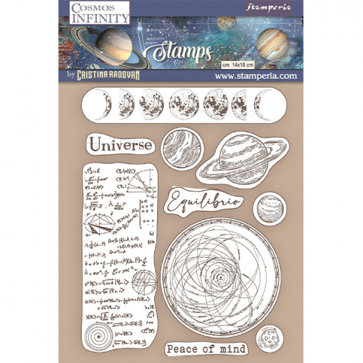 Cling Stamps - Cosmos Infinity universe