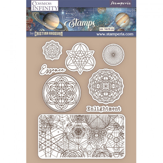Cling Stamps - Cosmos Infinity essence symbols