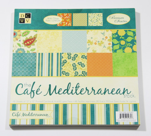 Cafe Mediterranean 12x12 Paper Stack