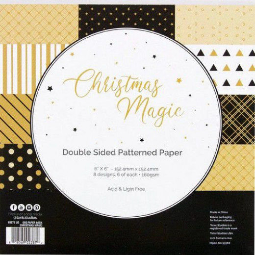 Craft Perfect 6x6 Paper Pack - Christmas Magic