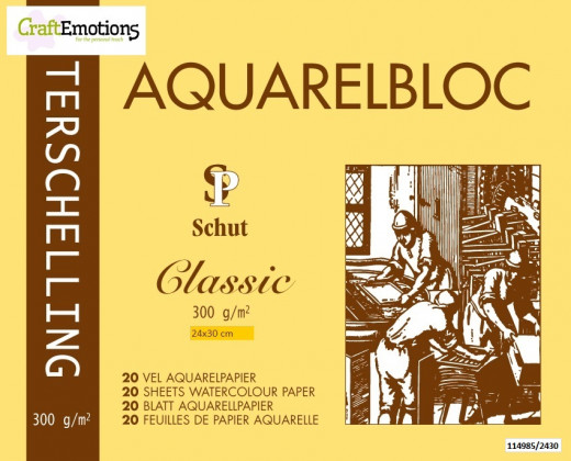 Aquarellblock Terschelling Classic