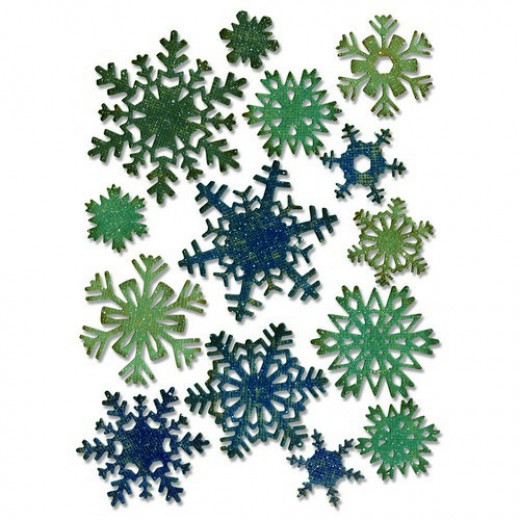 Thinlits Die by Tim Holtz - Paper snowflakes mini