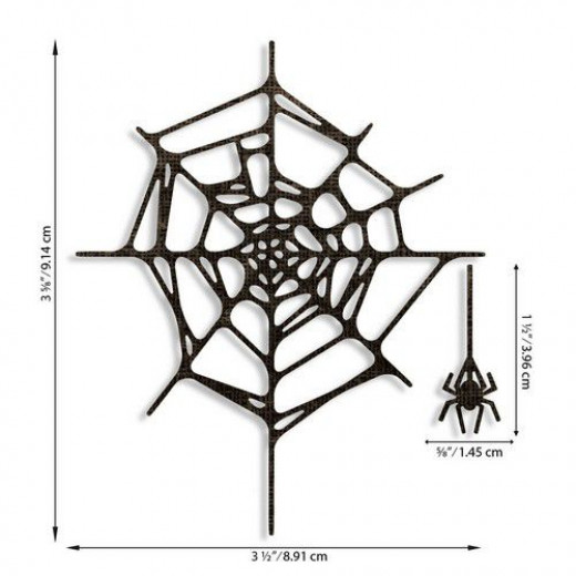 Thinlits Dies by Tim Holtz - Spider Web