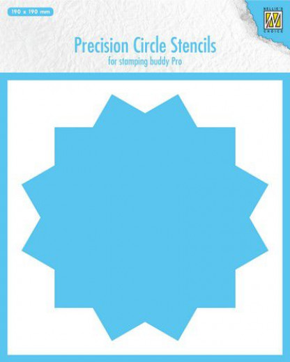 Precision Stencil - 12-Punkt Kreis