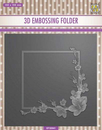 3D Embossing Folder - Blüte