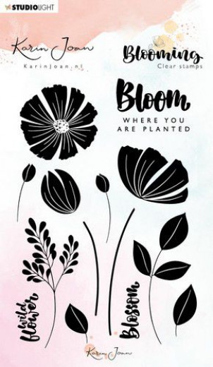 Clear Stamps - Karin Joan Blooming Collection Nr. 1