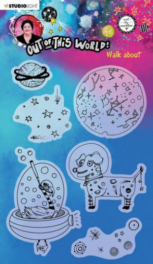 Studio Light Clear Stamps - ABM Out of this World Nr. 69