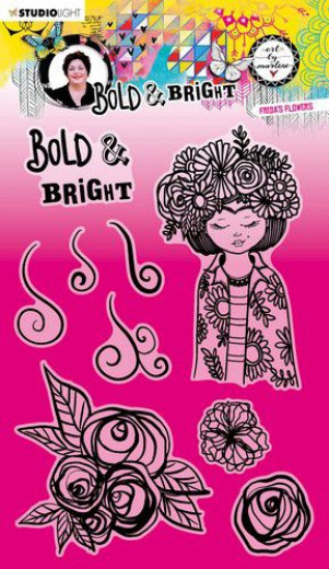 Studio Light Clear Stamps - ABM Bold and Bright Nr. 127