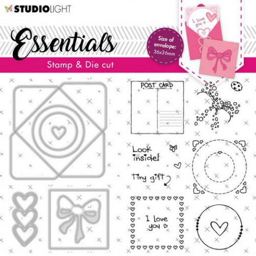 Clear Stamps and Cutting Die - Essentials Nr. 56