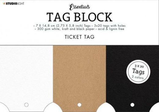 Studio Light Tag Block - Essentials Nr. 6