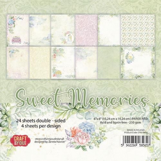 Sweet Memories 6x6 Paper Pad