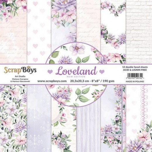 ScrapBoys Loveland Paper Pad