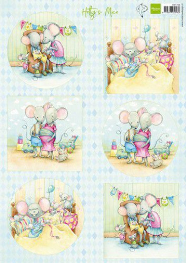 Schneidebogen - Hettys neugeborene Mäuse