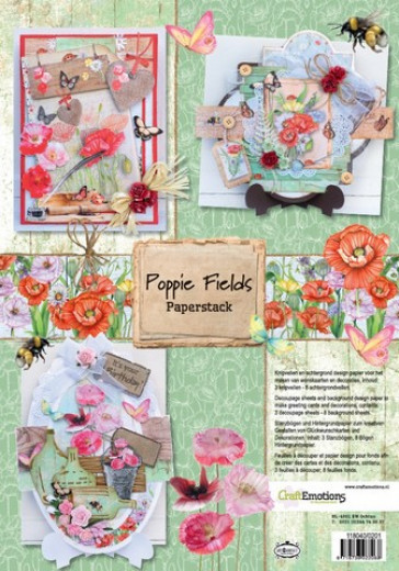 Paper Pack A4 - Poppie Fields