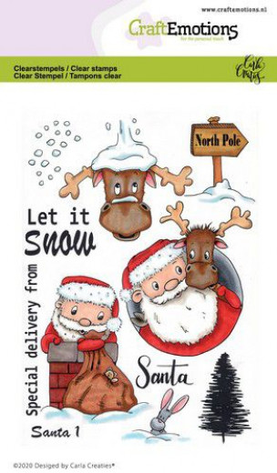 Clear Stamps - Santa 1