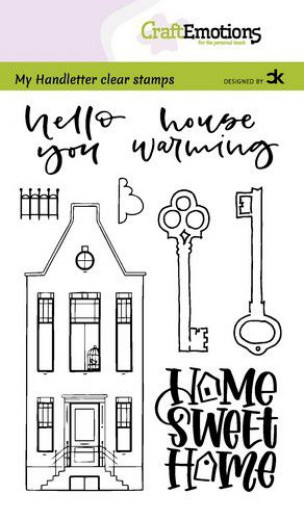 Clear Stamps - Handletter Neue Wohnung 3 (ENG)