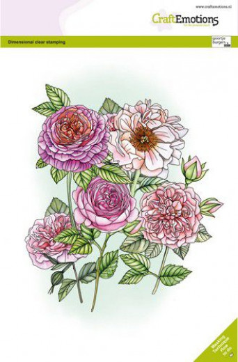 Clear Stamps A5 - Rose