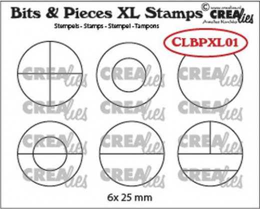 Clear Stamps Bits and Pieces XL - Nr. 1 - Kreise