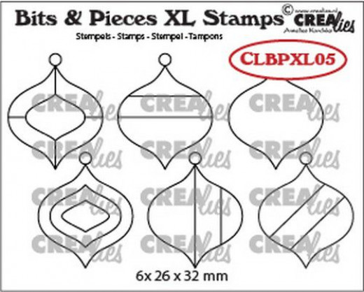 Clear Stamps Bits and Pieces XL - Nr. 5 - Weihnachtskugeln