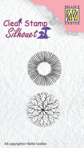 Clear Stamps Silhouette - Blumen-17