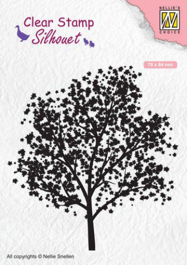 Clear Stamps - Silhouette Baum