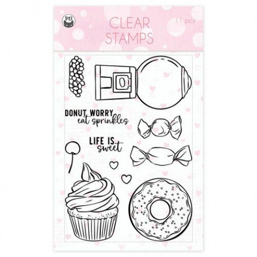 Piatek13 Clear Stamps Set - Sugar and Spice 01