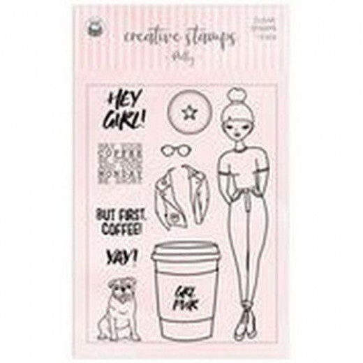 Clear Stamps - Polly