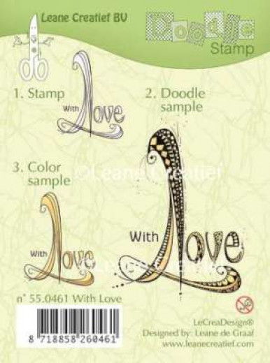 LeCrea Clear Stamps - Doodle With Love