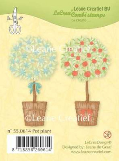 LeCrea Clear Stamps - Pot plant