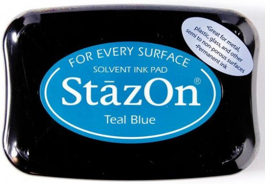 StazOn Stempelkissen - Teal Blue