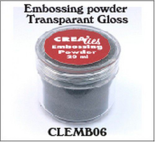 Crealies Embossingpulver - Transparent Gloss
