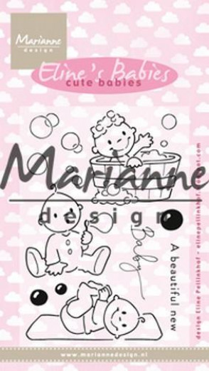 Clear Stamps - Elines Cute Babies
