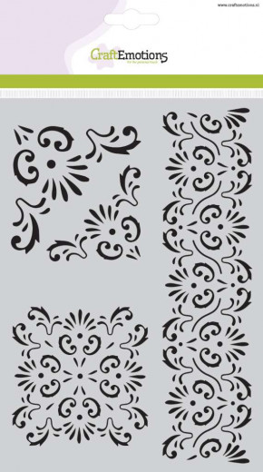 CraftEmotions Mask Stencil - Ornament