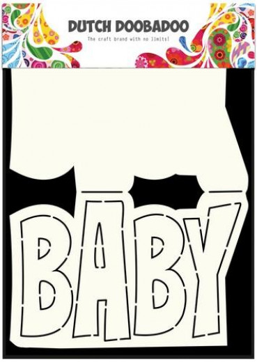 Dutch Card Art - Text Baby