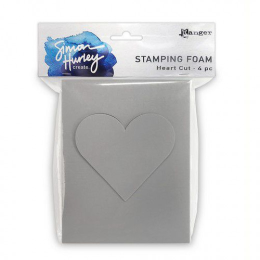 Simon Hurley Stamping Foam with Heart Shape