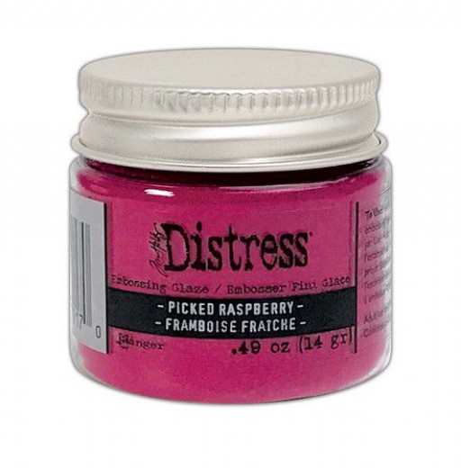 Tim Holtz Distress Embossing Glaze - Picked Raspberry