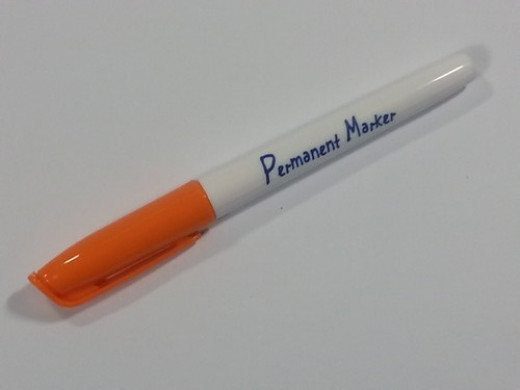 Krimpie Permanent Marker - orange