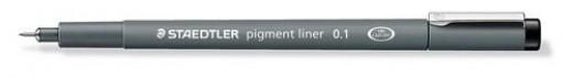 Staedtler Pigment Liner Fineliner 0,1 mm schwarz