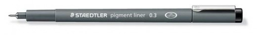 Staedtler Pigment Liner Fineliner 0,3 mm schwarz