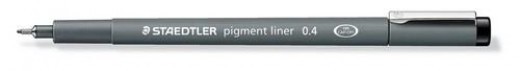 Staedtler Pigment Liner Fineliner 0,4 mm schwarz